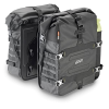 GIVI GRT709 vízálló oldaltáskák fekete 2×35l, Gravel-T sorozat PLX csomagtartókhoz
