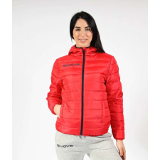  Givova Olanda Unisex kabát piros-s.kék 1204 XXL férfi kabát, dzseki