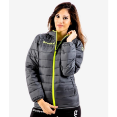  Givova Olanda Unisex kabát szürke-sárga fluo 2319 2XS