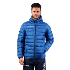 Givova Olanda Unisex Párna Töltetű Kabát - Kék férfi kabát, dzseki