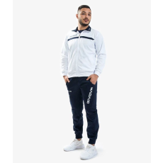  Givova One Full Zip melegítő szett unisex fehér-s.kék 0304 M