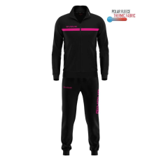  Givova One Full Zip melegítő szett unisex fekete-fuxia 1006 M