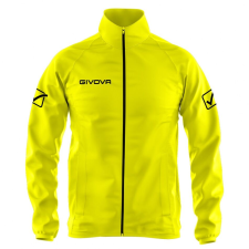Givova Rain Basico kabát fluo sárga 0019 2XS férfi kabát, dzseki