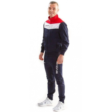  Givova Tuta Campo melegítő szett unisex s.kék-piros 0412 XS