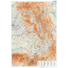 Gizi Map Erdély, Székelyföld falitérkép papírposzter Gizi Map térkép
