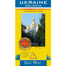 Gizi Map Ukrajna térkép Gizi Map 1:1 200 000 térkép