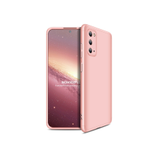 GKK Samsung G980F Galaxy S20 hátlap - GKK 360 Full Protection 3in1 - rose gold tok és táska