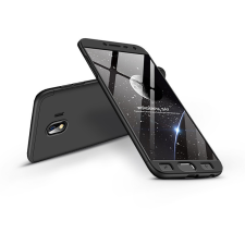 GKK Samsung J400F Galaxy J4 (2018) hátlap - GKK 360 Full Protection 3in1 - fekete tok és táska