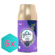 GLADE Automata Légfrissítő UTÁNTÖLTŐ 269ml Levendula Aloe KARTON - 6 db tisztító- és takarítószer, higiénia