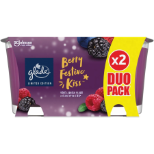 Glade Berry Festive Kiss dupla csomagolás, 2× 112 g (5000204363265) gyertya