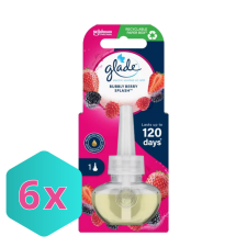  Glade elektromos légfrissítő utántöltő 20ml Bubbly Berry Splash KARTON - 6 db tisztító- és takarítószer, higiénia