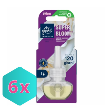 Glade elektromos légfrissítő utántöltő 20ml Super Bloom KARTON - 6 db tisztító- és takarítószer, higiénia