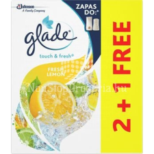 GLADE Glade® Touch&amp;Fresh utántöltő 10 ml 2+1 Friss citrom tisztító- és takarítószer, higiénia