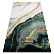 GLAMOUR EMERALD szőnyeg 1017 glamour, elegáns márvány üveg zöld / arany 200x290 cm lakástextília