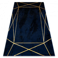 GLAMOUR Kizárólagos EMERALD szőnyeg 1022 glamour, elegáns geometriai sötétkék / arany 180x270 cm lakástextília