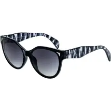GLASSA - sunglasses GLASSA napszemüveg G 443, fekete és szürke mintás