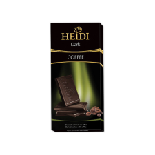 Glatz Kft. HEIDI 80g Étcsokoládé Coffee csokoládé és édesség