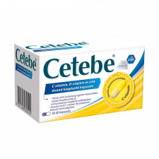 GlaxoSmithKline-Consumer Kft. Cetebe C-vitamin D-vitamin cink kapszula vitamin és táplálékkiegészítő