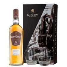  Glen Grant 12 years 0,7 43% dd.+ 2 pohár whisky