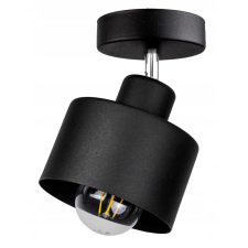 Glimex Mennyzeti lámpa fekete fém búrával | Loft - Industrial | Glimex Lavor 1xE27 GKL41C világítás