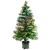 GLO Home KIX 2/120 optikai szálas zöld műfenyő,színes vagy fehér világítással, 120 cm - 00076848
