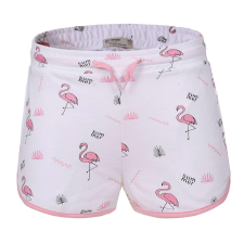 GLO STORY pamut nyári short Flamingó mintás 11 év (146 cm) gyerek nadrág