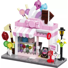 Global Express Far East Ltd. Édességbolt műanyag építőjáték barkácsolás, építés