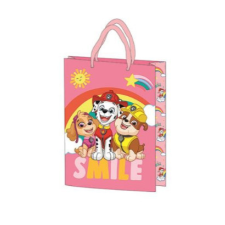 Global Licence Srl Ajándéktasak 34x26x12cm. 4ass FSC  Paw Patrol Pink party kellék