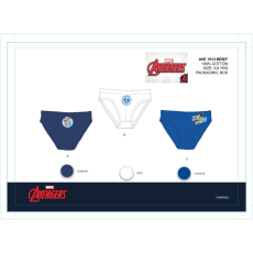 Global Licence Srl Bosszúállók kisfiú alsó - 3 darabos pamut alsó - -