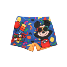 Global Licence Srl Disney Mickey egér fürdő boxer kisfiúknak - Mickey mouse felirattal - narancssárga - 116