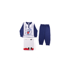 Global Licence Srl Hosszú vékony pamut gyerek pizsama - Mickey egér - 98 - sötétkék