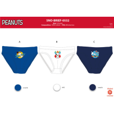 Global Licence Srl Snoopy kisfiú alsó - 3 darabos pamut alsó - 92-98 gyerek alsó