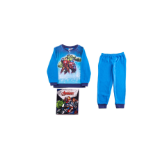 Global Licence Srl Vastag pamut gyerek pizsama - Bosszúállók - középkék - 98