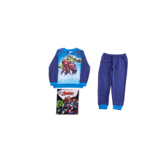 Global Licence Srl Vastag pamut gyerek pizsama - Bosszúállók - sötétkék-kék - 116
