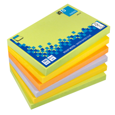GLOBAL NOTES AMC AG Info Notes önt.jegyzettömb, 125x75mm, 100lap, Spring Mix jegyzettömb