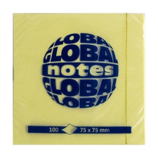 Global Notes Öntapadós jegyzet GLOBAL NOTES 75x75mm 100 lap post-it