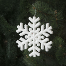 Globiz Hókristály hópihe, 20 cm (55955) karácsonyi dekoráció