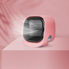 Globiz Hordozható mini USB léghűtő rózsaszín léghűtő