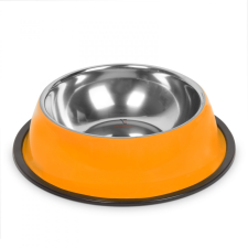 Globiz international Etetőtál - 22 cm - narancssárga kutyatál