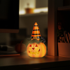Globiz international Halloween-i LED-es tök - 2 x LR44 - 6,5 x 11 cm