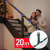 Globiz International Kft. Fényfüzér - 20 m - színes - 400 LED - 220-240V - 6W - zöld kábel (59768)