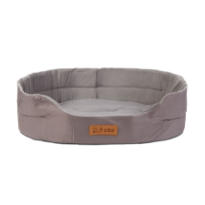 Globiz International Kft. Kutyafekhely - 80 x 57 x 13 cm - szürke szállítóbox, fekhely kutyáknak