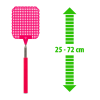 Globiz International Kft. Légycsapó - teleszkópos - műanyag - 25 - 72 cm - 4 szín