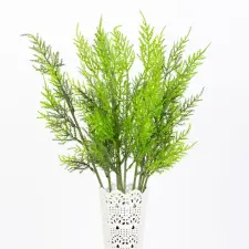 Globiz International Kft. Műnövény dekoráció - leszúrható - zöld - 9 x 45 cm dekoráció