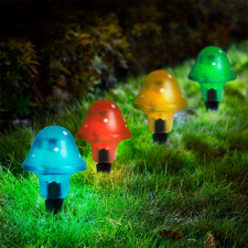Globiz LED-es szolár gombalámpa kültéri világítás