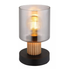 GLOBO 15768T ALEIDIS asztali lámpa 25W 230V IP20 1xE27 fekete d=120 mm világítás