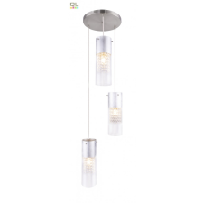 GLOBO 15908-3S WEMMO függesztett lámpa 60W világítás