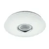 GLOBO 41329-18 Nicole Mennyezeti lámpa , 18W/ 6W RGB ,6000 K , 1120 Lm , fém fehér , króm , műanyag , szikra dekor