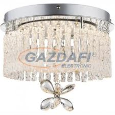 GLOBO 68397-12 Mennyezeti K9 kristály virággal, LED 12W 39V, 840lm, 4000K, Ø280x219mm világítás