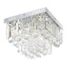 GLOBO 68594-6A Mennyezeti króm, akril, LED 3W 9,6V, 250lm, 4000K, 320x320x240mm
